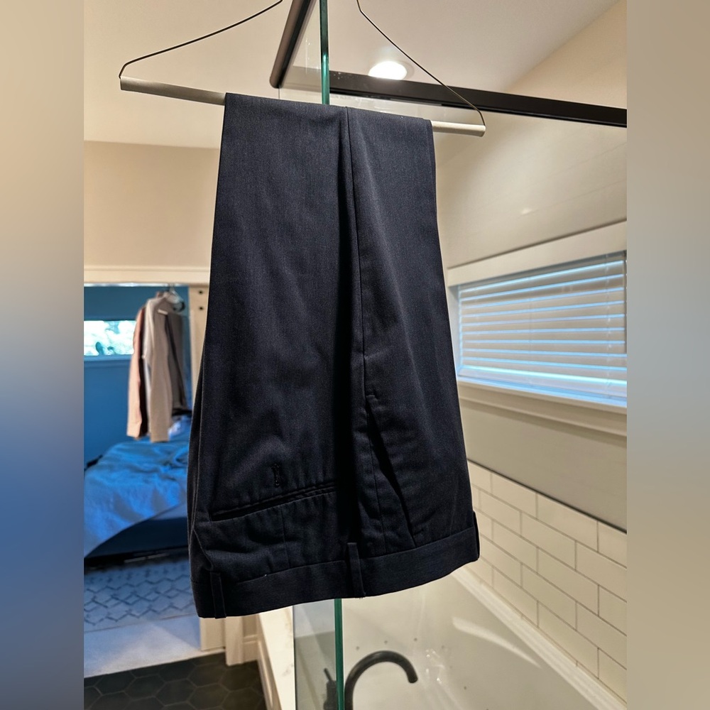 Express Innovator Dress Pants - Navy Blue